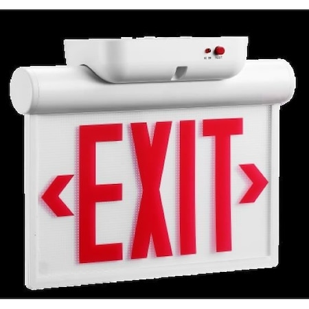 LED Edge-lit Exit Sign, CYCECOHTLUWCS